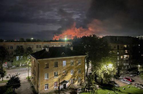 Ρωσία: Πυρκαγιά σε ενεργειακές εγκαταστάσεις στο Σμολένσκ έπειτα από επίθεση με drones